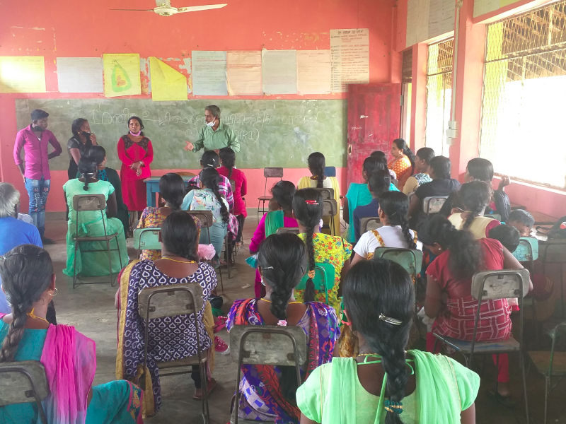 Awareness Program held in Kaddumurivu, Batticaloa District, Kaddumurivukulam School, July 26, 2020